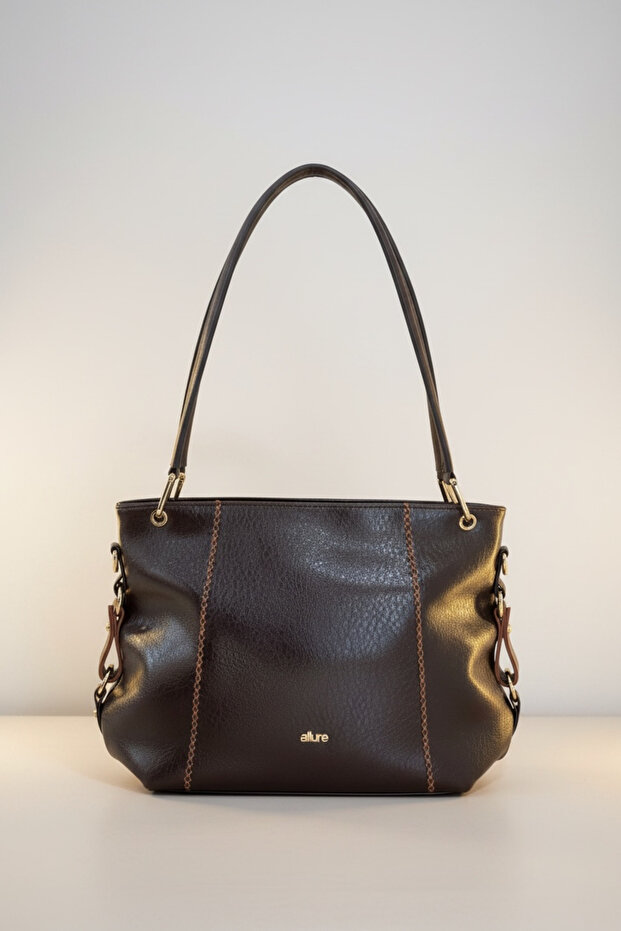 Bitter Brown Daily Wide and Convenient Stylish Shoulder Bag