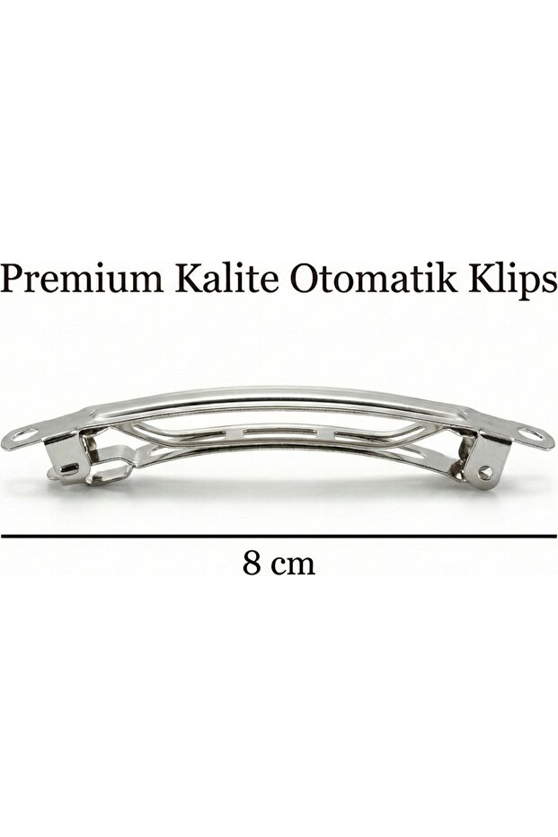 Classic Leopard Patterned Chiffon Bow Automatic Buckle - 3