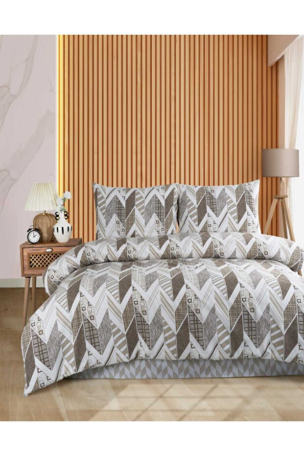 New Box Double Duvet Cover Set | Soft-Textured | Modern Design | Luxury Boxed