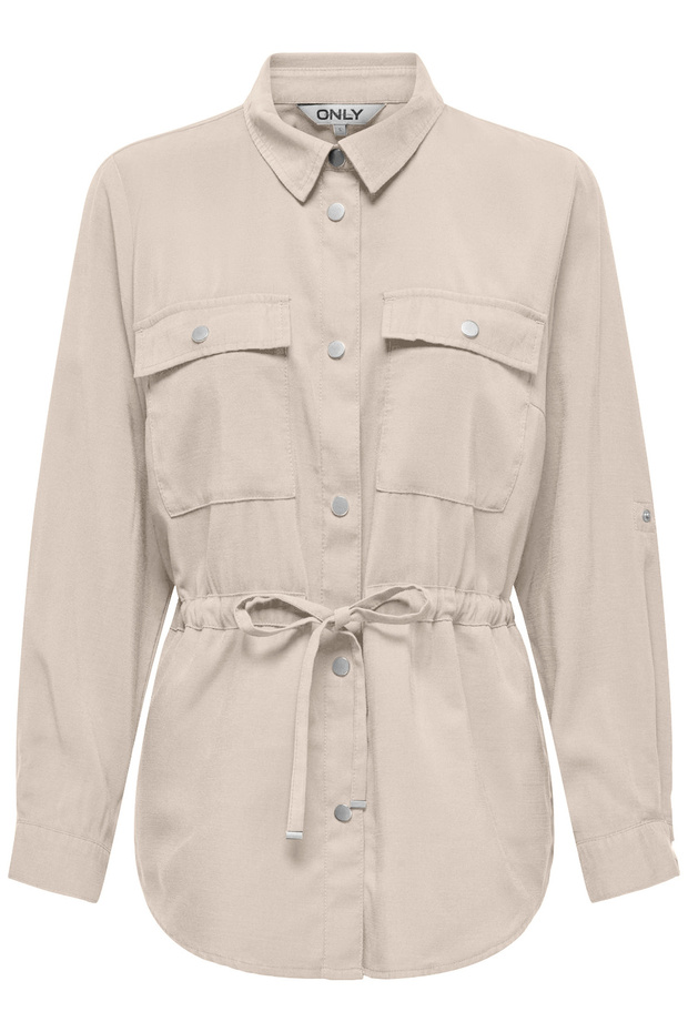 Onlaris Regular Fit Classic Collar Shirt with Tie Detail Shirt 15310852