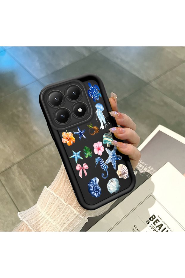 Xiaomi Mi 15t 5g Compatible Black Silicone Case Shockproof with Camera Protection