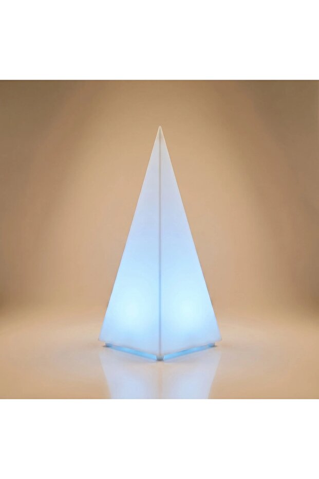 نثرية هرم مودرن RGB مقاس 40 × 100 سم بلاستيك LLDPE إضاءة LED