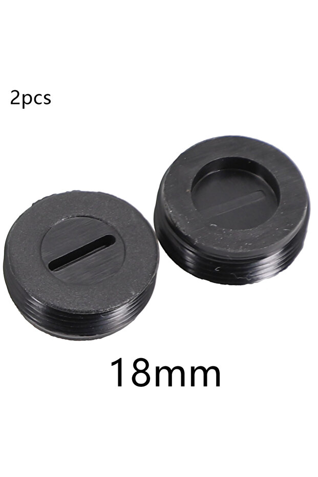 18mm 2Pcs 13-22mm Black Carbon Brush Holder Cap Brushes Cover Replacement Parts For Electric Hammer
