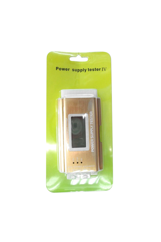 Gold ATX Power Supply Tester LCD Digital Display PC Power Supply Tester ATX, BTX, ITX Power Supply T