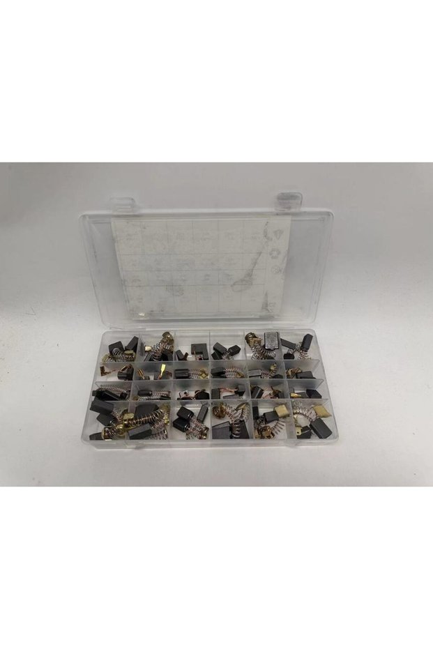 72Pcs 72 Pieces of Electric Motor Carbon Brush Kit, 24 Different Sizes of Replacement and Repair Kit