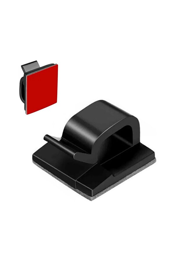 40 قطعة من مشابك تنظيم الكابلات، حامل أسلاك، واقي أسلاك، منظم كابلات USB، خطافات لاصقة