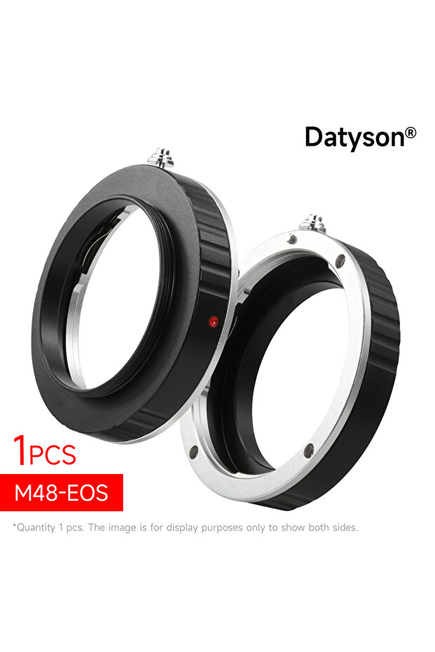 حلقة محول عدسة معدنية M48-EOS من داتيسون لكاميرا كانون EOS EF DSLR إلى تلسكوب بسن M42 M48