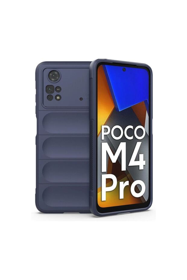 Xiaomi Poco M4 Pro 4G Case Optimum Silicone - Navy Blue