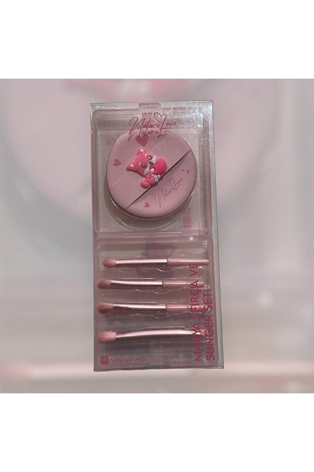 Makeup Brush and Sponge Set - 2