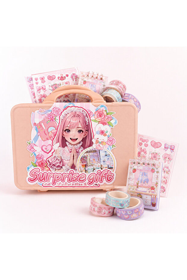 VALİZ GİFT BOX - STİCKER SET