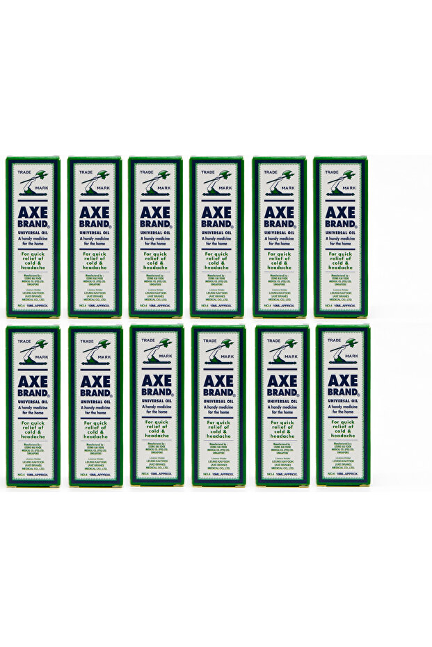 Axe Universal Oil for Quick Relief Of Cold & Headache 10ml (Pack of 12)