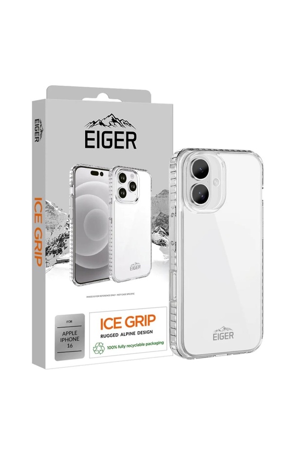 Husa Ice Grip iPhone 16 Clear