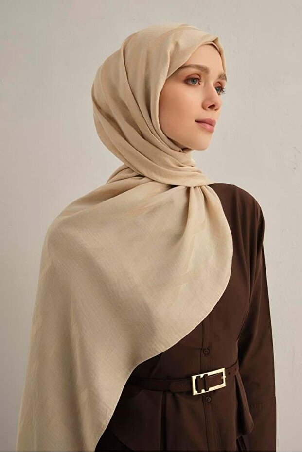 شال من الليوسيل بنمط متعرج 1 S00OA0444418-064
