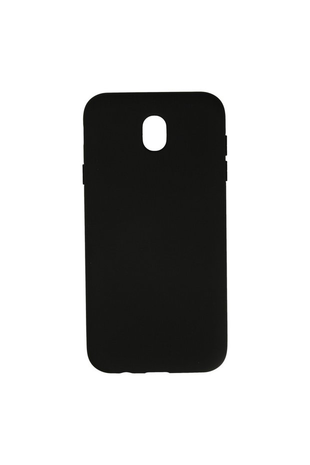 Samsung galaxy j7 pro / j730 case nano inner velvet silicone - black