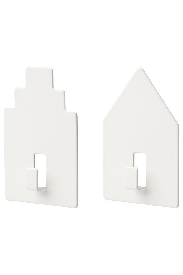 Tippvagn Adhesive Hook, White, 2 Pieces