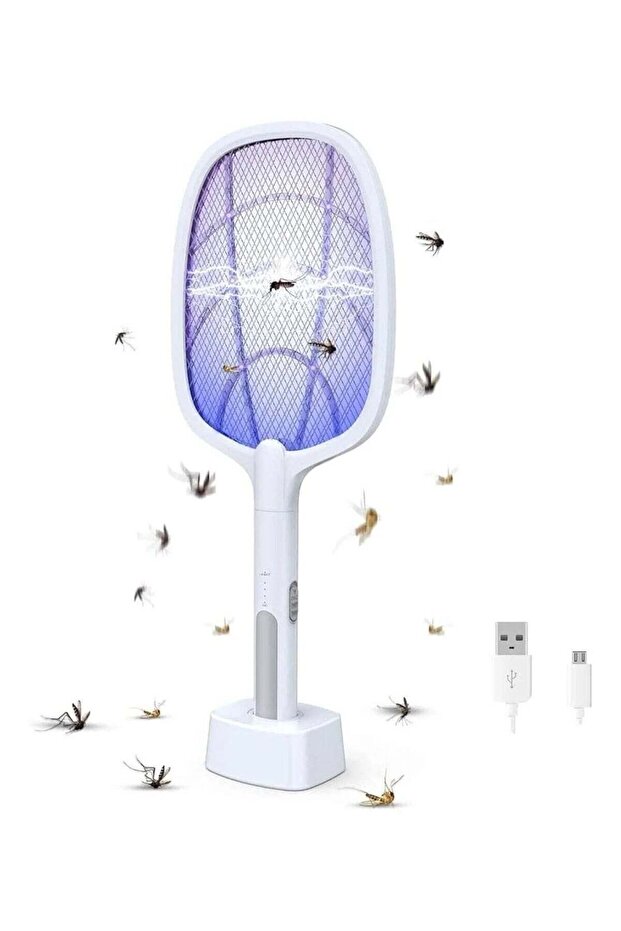 Electric Mosquito Killer Racket – Bug Zapper for Indoor & Outdoor Use