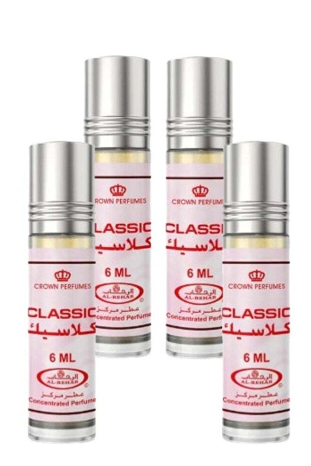 عطر كلاسيكي 4 قطع 6 مل