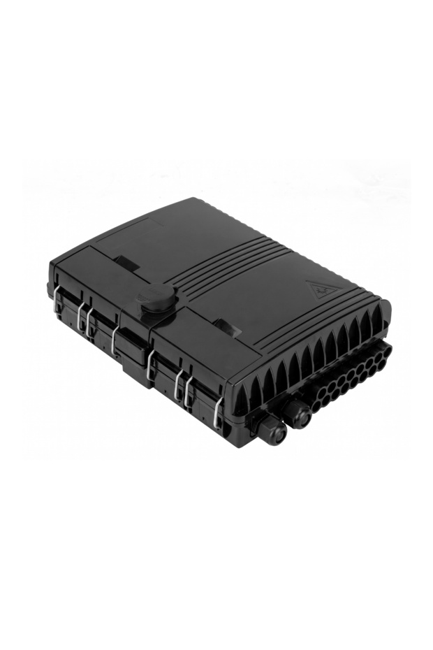 Ptb Medium 16 Sc-Sx/Lc-Dx Port Black Plastic Fiber Optic Wall Mounted Termination Box