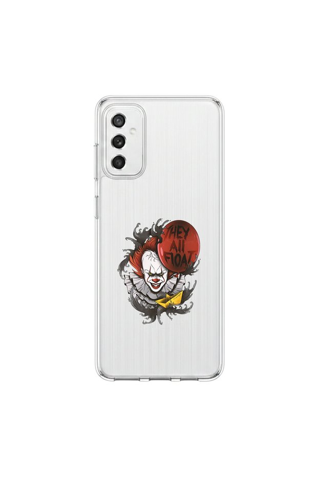 Samsung Galaxy M52 Compatible Horror 1 Design Transparent Case