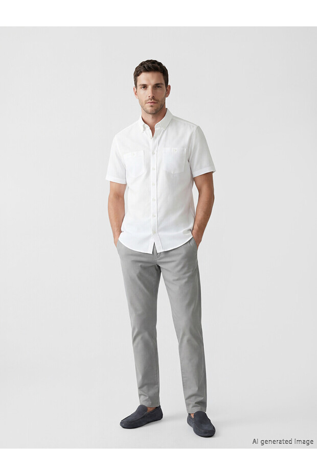 Nevavm Standard Fit Men's Chino Pants with a Difference