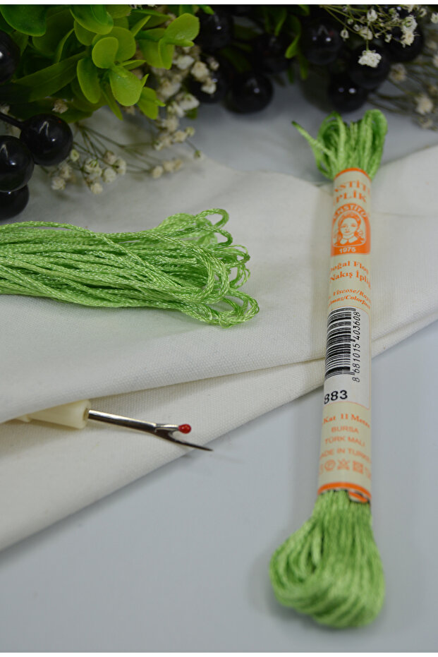 Hand Embroidery Silk, Laundry Silk, Rayon, Shiny Silk Texture, Colorfast