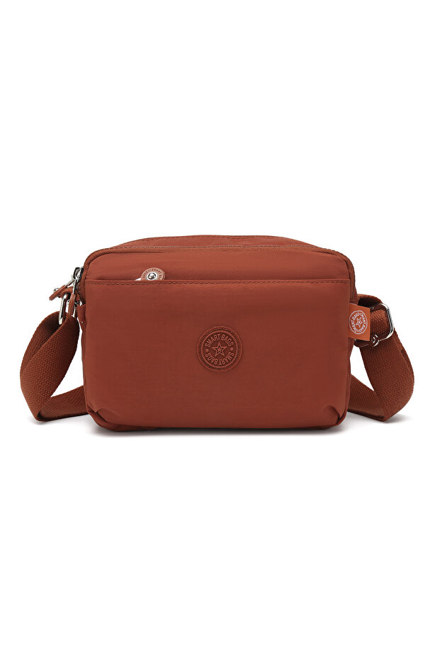 Daily Small Size Waterproof Lightweight Crinkle Fabric Women's Shoulder Bag Tile