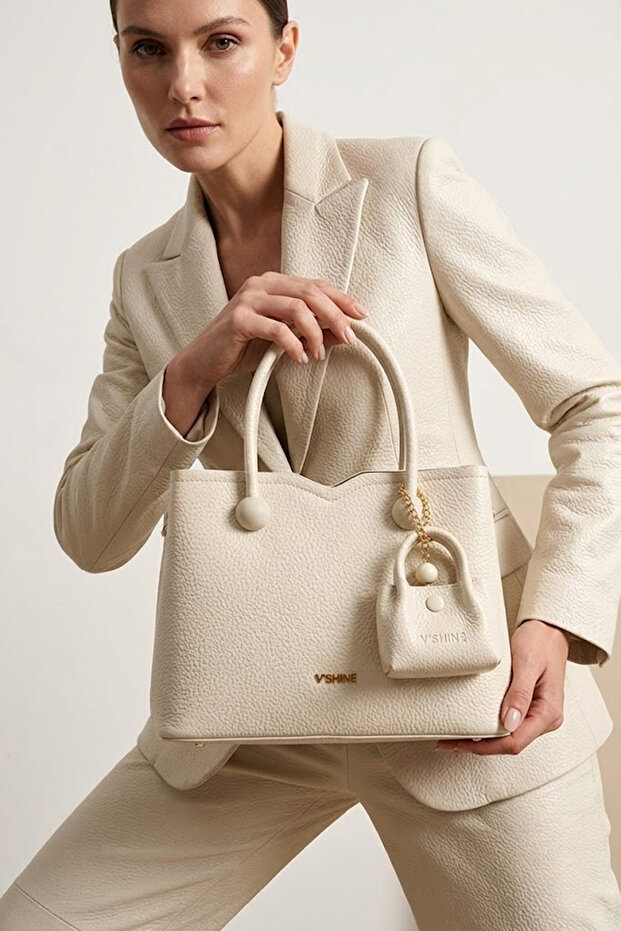Elit Vsn3124C Women's Shoulder Bag Beige