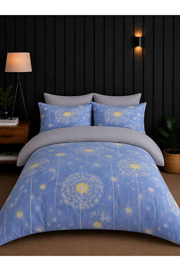 Double Elastic Sheet Duvet Cover Set | Cotton |