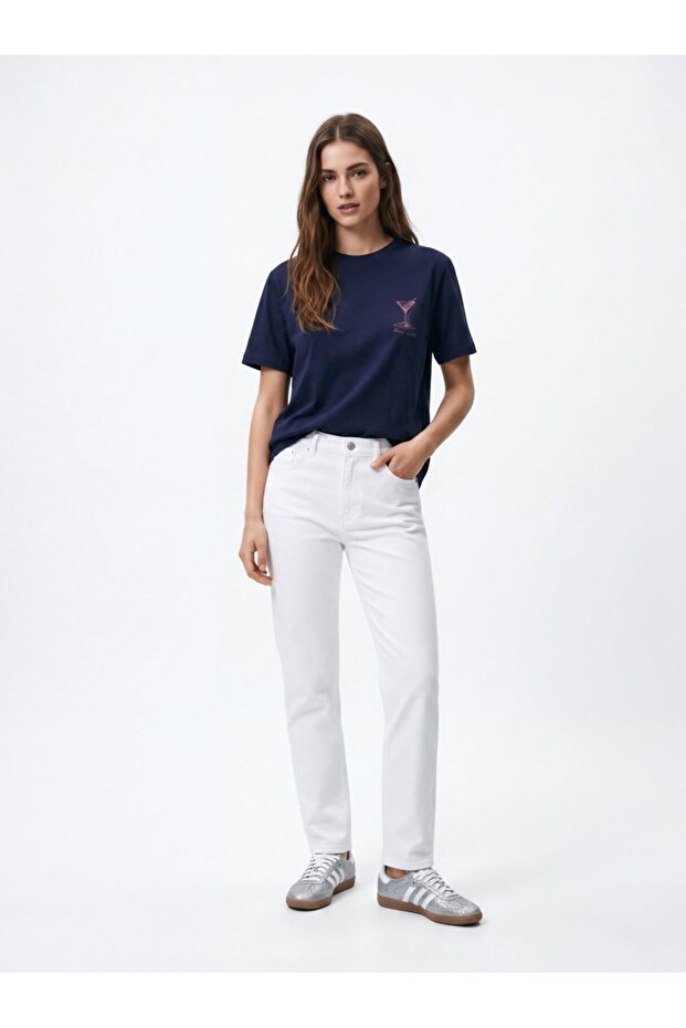 Wılona L White Pants