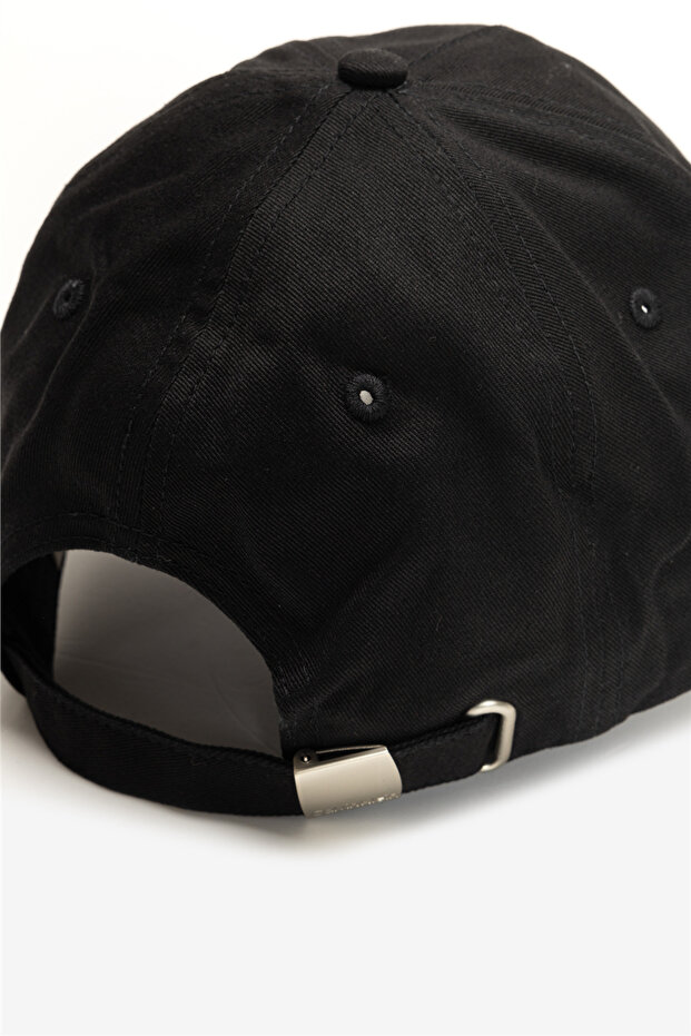 Monologo Printed Bas Erkek Baseball Şapka Siyah - 3