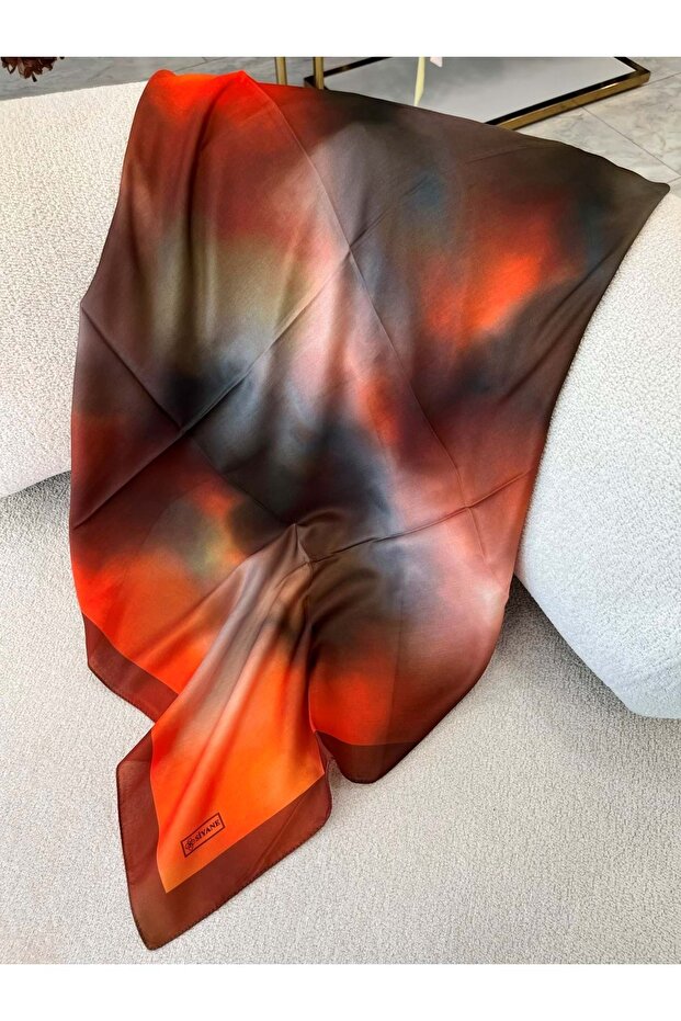 Si̇yane Cotton Scarf Pattern 1 26 - 8