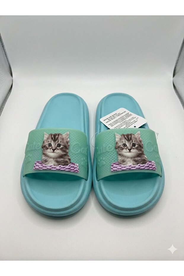 Girl's Cat Slippers