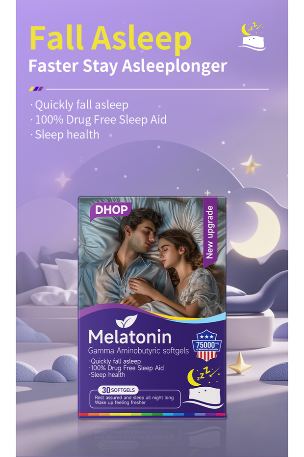 -Melatonin Sleep Soft Capsules - 2