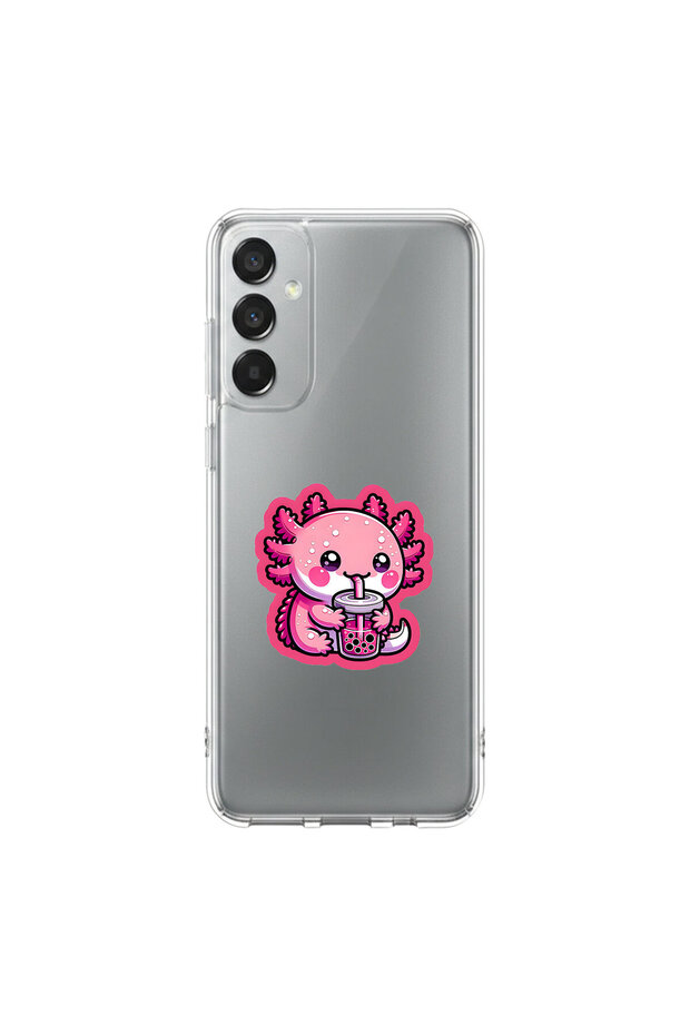Samsung Galaxy M15 Compatible Minies 9 Design Transparent Case