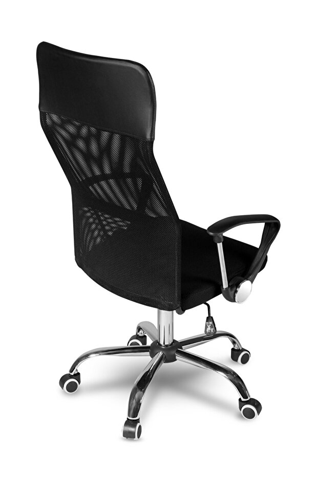 Scaun de birou Sydney Micro-Mesh Negru - 5