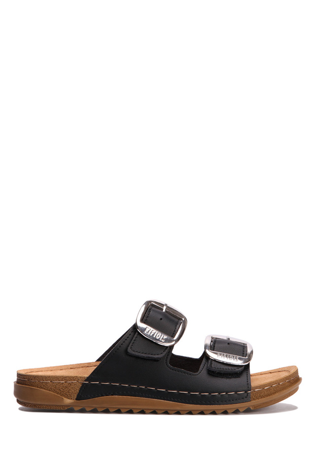 Sib213615 Kifidis-Natura Women's Anatomical Leather Slippers 36-41