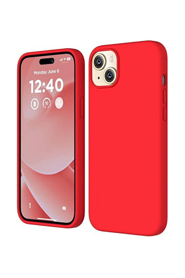 Silicone Case for iPhone 13 Mini 5.4" Hypoallergenic Comfortable Grip Enhanced Protection | WIDGETS MATRIX