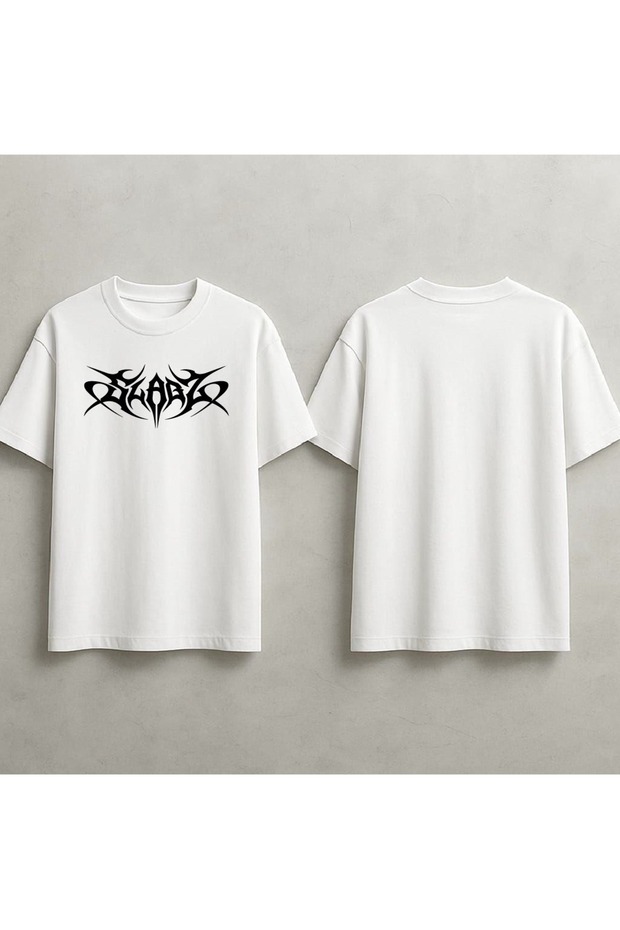 Attention-Getting Printed Oversized T-Shirt with Street Style
