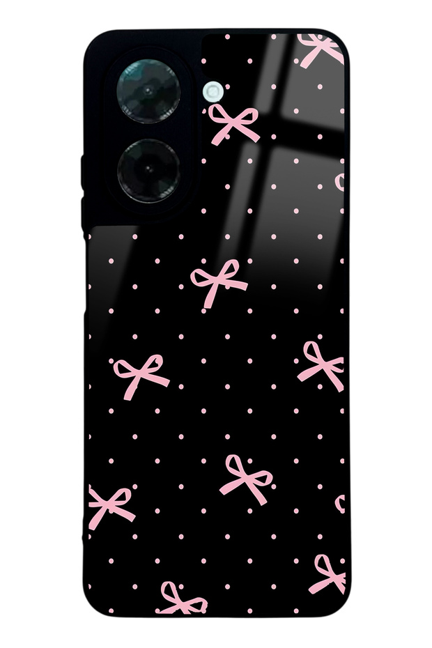 Xiaomi Redmi A5 Glossy Phone Case with Pink Ribbon Design