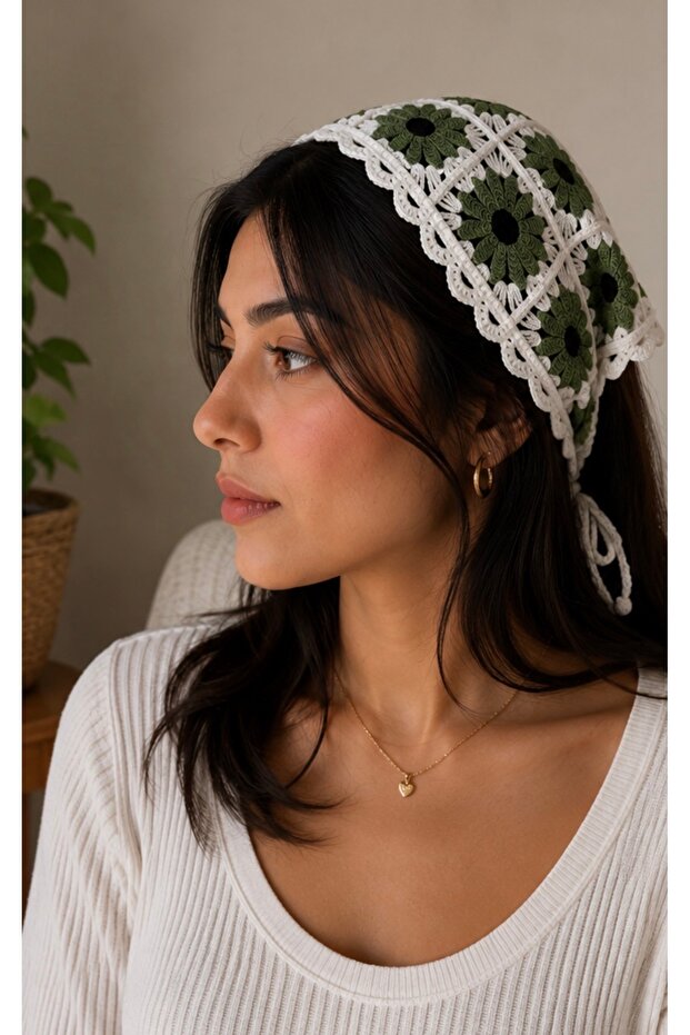 Bandana - Mesh Knit Hair Bandana