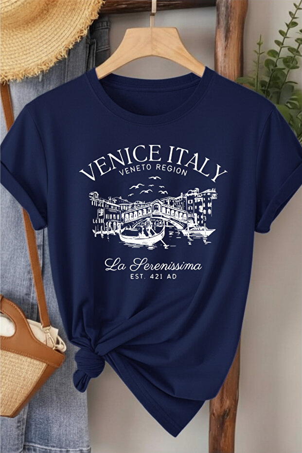 Venice Italy Printed Women's T-Shirt