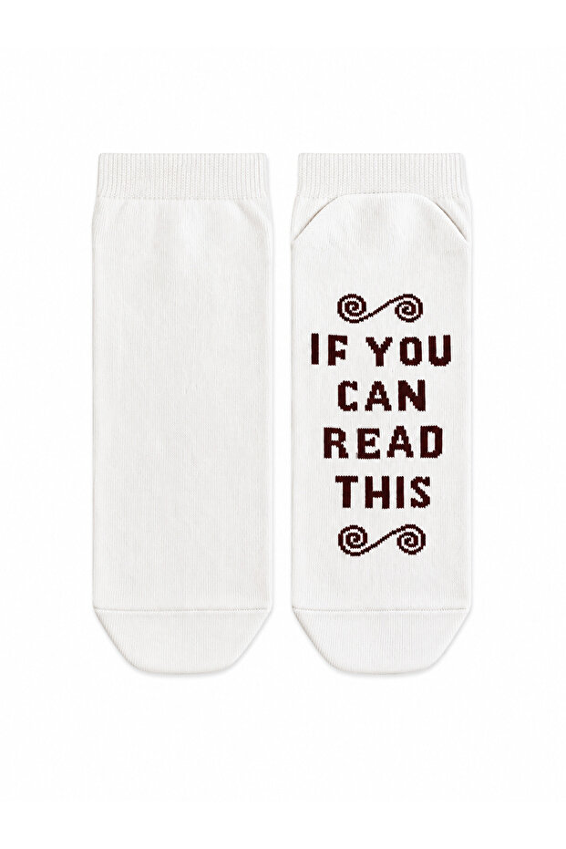 Men's 3-Pair Booties Socks Set with Written Soles 🧦 😎