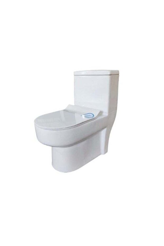 Zoca One Piece Toilet Trap – Modern Ceramic One Piece WC with Efficient Trap Design, Premium Bathroom Toilet for Home & Hotel Use
