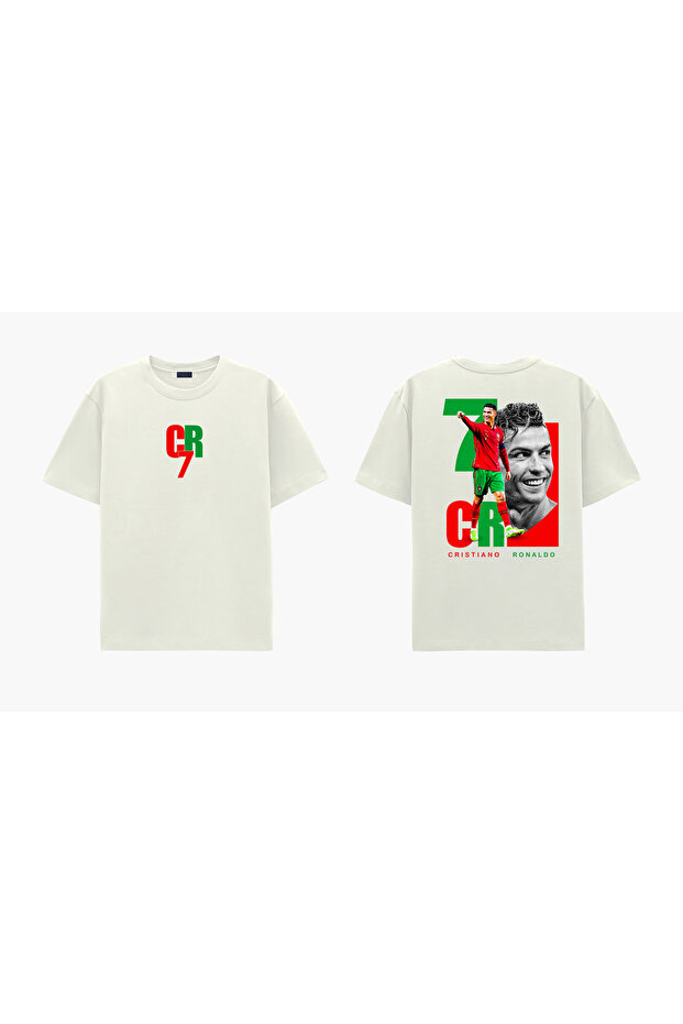 Cristiano Ronaldo Cr7 Design Printed T-Shirt (Ages 4-13)