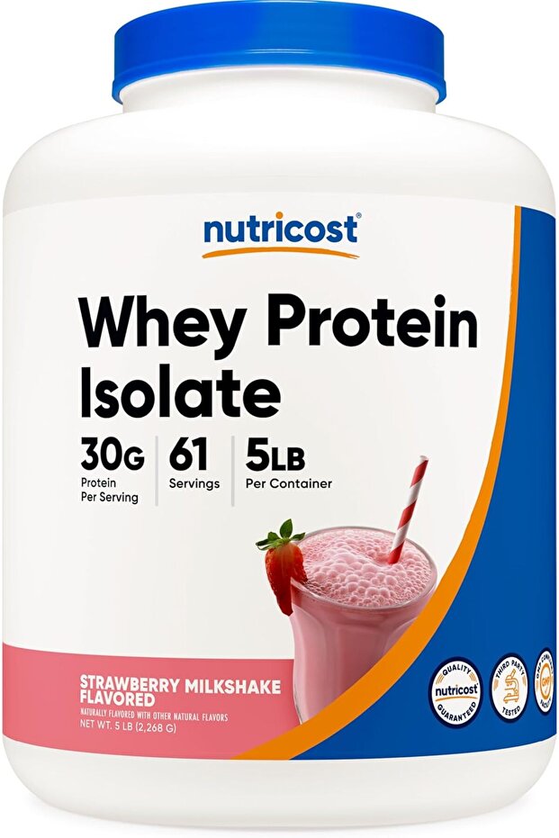 Whey Protein Isolate (Strawberry Milkshake) 5LBS