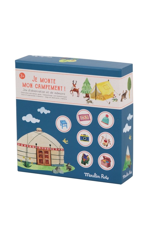 Observation and Memory Game Camping