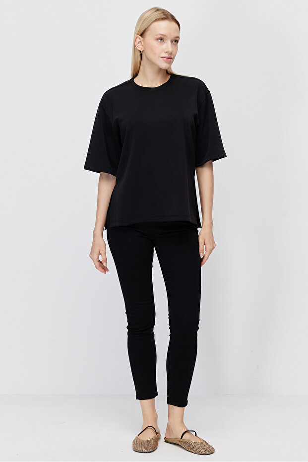 Γυναικείο μπλουζάκι Basic Crew Neck - 8