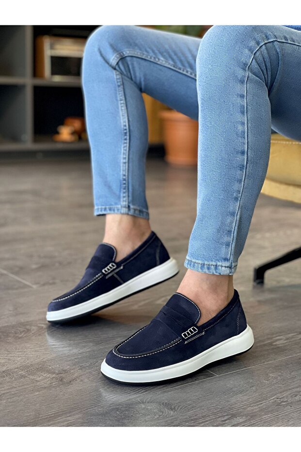 Genuine Leather Daily Use Men's Loafer Shoes