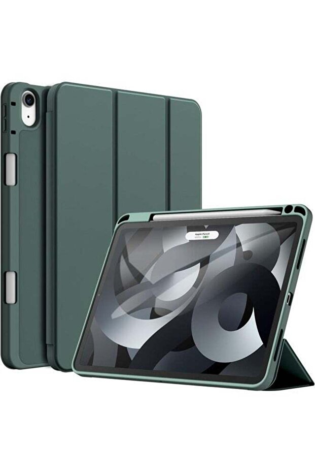 ELTRAZONE 2022 iPad 10.9 Inch (10th Gen) Slim Protective Case – Smart Cover with Pencil Holder and Adjustable Trifold Stand