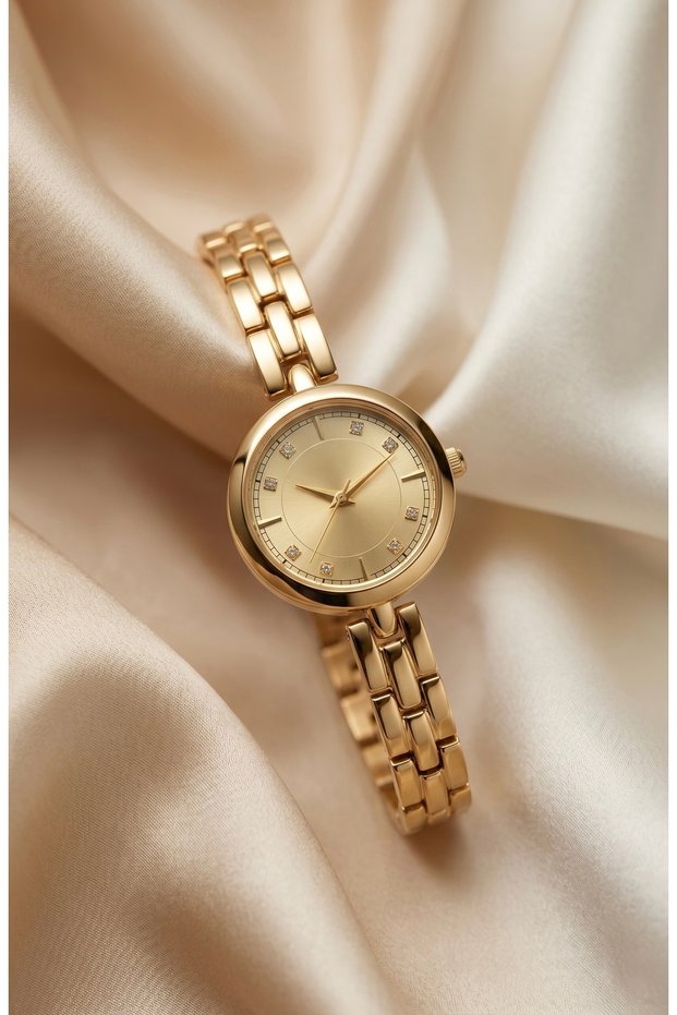 Women's Steel Watch Gold Color Vintage Old Money Luxury Elegant Stylish Women's Wristwatch 2026